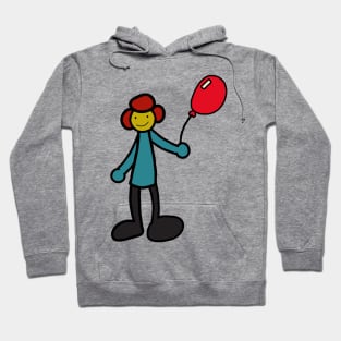 strange balloon character Hoodie